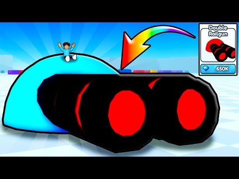 Upgrading The DOUBLE RAILGUN Tank in Roblox Tank Game..