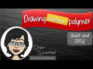 Drawing polymer | Addition polymerization | Easy way – Dr K