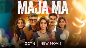 Maja Ma trailer out. Madhuri Dixit is a doting mom to Ritwik Bhowmik in this family entertainer