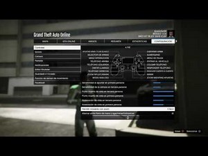 GTA V Configuración de control "Derrape y Zoom".