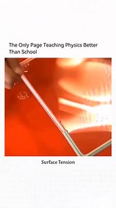 153K views · 458 reactions | Surface tension is the energy, or work, required to increase the surface area of a liquid due to intermolecular forces. Since these intermolecular forces vary depending on the nature of the liquid. . Get paid to walk  , App link in bio  . I promise you won't regret following us @explaining.astrophysics ❤ #ScienceFacts #science #physics #surface #tension [Science facts, science, physics, surface tension] | Explaining Astrophysics | Facebook