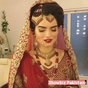 103K views · 3.8K reactions | Beautiful bride of Feroze Khan all ready for the wedding tonight (Make up by Akif Ilyas) | Showbiz Pakistan | Facebook