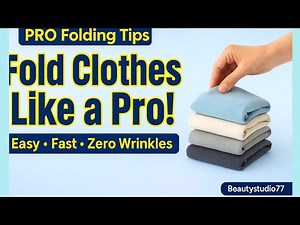 20 Space-Saving Hacks for Small Closets! (Viral Folding Guide 2025)