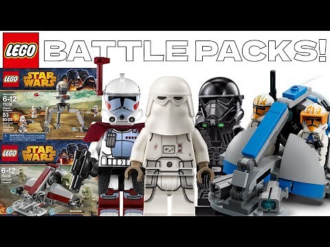 Ranking Every Lego Star Wars Battle Pack From Worst To Best! (2007-2025)