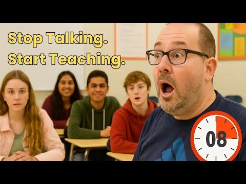 Your Biggest Classroom Problem Might Be You're Talking Too Much