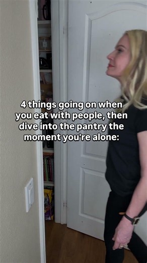 Eating Normally with Other People... Then Bingeing as Soon as You're Alone