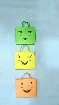 Make a Cute Origami Paper Bag!
