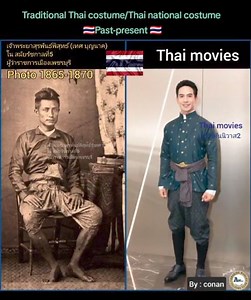 🇹🇭 National costumes of Thailand in the 19th century and the 21st century 🇹🇭 #AmazingThailand #Thailand #siamese #Siam #traditional #Thai #tradition #culture #Art #costume #clothing #travel #Ancient #History #ChutThai #dresses #dressing #tourism #tourist #Thaiculture #thaiclothes #thaicostume #thaidress #UNESCO #dresses #cloths #NationalCostume UNESCO #dress Cr. AWCC, Royal Photographic Glass Plate Negatives and Original Prints Collection (inscribed on UNESCO Memory of the World) TH_ADMIN | 