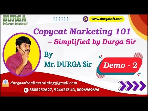 Copycat Marketing 101 - Simplified by DURGA Sir tutorials || by Mr. DURGA Sir