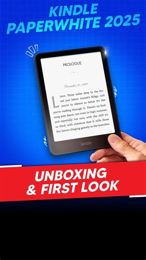 Kindle Paperwhite Unboxing & First Look! Here’s your quick first look at the newly launched Kindle Paperwhiye and everything you get inside its Indian retail box! #kindle #kindlepaperwhite #amazon #book #reading | Digit