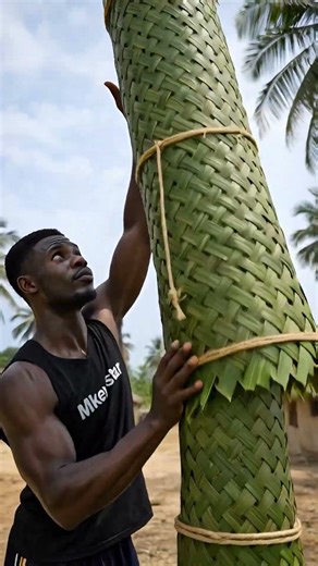 He Built a Giant Rocket From Bamboo… In One Day#Shorts