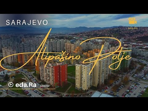 Sarajevo Alipašino Polje , Drone , Bosnia And Herzegovina 4K