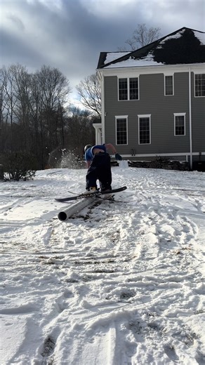 Skiing Clean-Up Adventure at the Mountains