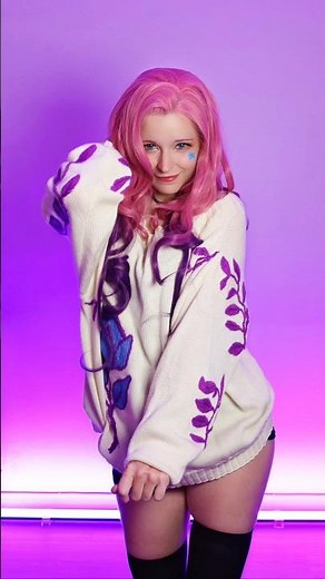 💗💗💗 #cosplay #animegameycosplay #gamecosplay #cosplaygirl #egirl #leagueoflegends #kda #seraphine
