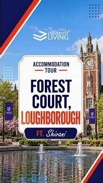What It's Like Living in Loughborough | Forest Court Studio Tour | Study in UK | Ft. Shivani