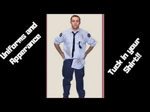 Security Industry: Uniforms and Appearance