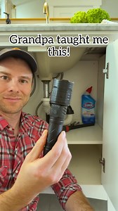 🔦 Easy DIY flash light stand! #tools #flashlight #fblifestyle | Jeff & Lauren