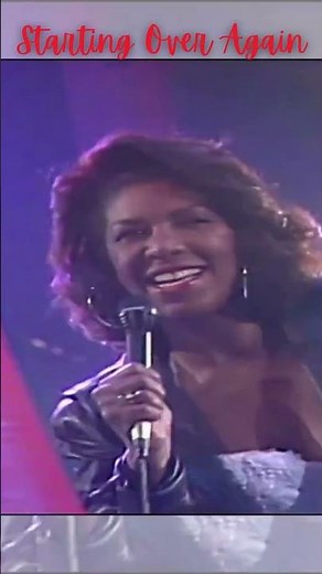 NATALIE COLE Live - STARTING OVER AGAIN, 1989 #80smusic #nataliecole #startingoveragain #lovesong