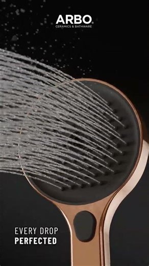 ARBO 3 Function Hand Shower | Rain, Champagne & Massage Spray Modes
