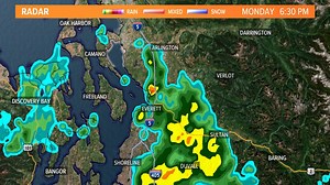 5 comments | Radar loop for the Everett area for Monday afternoon showing some heavy rain moving thru Everett. ~Rich | KING 5 Weather | Facebook