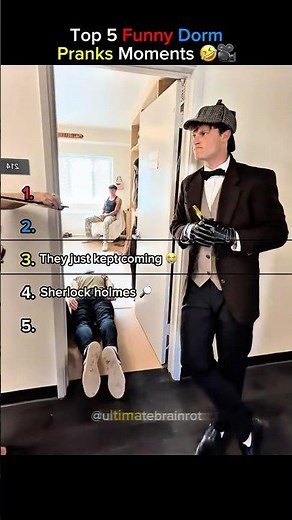 Top 5 Funny Dorm Pranks Moments (Dorm Troll That Fooled EVERYONE!) 🤣🎥