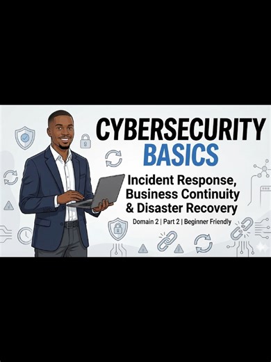 If you’re learning cybersecurity, this lesson is for you: Clear. Practical. Beginner friendly. No IT background needed. From detection… to recovery… to lessons learned — This is how incident response works in the real world.Preparation saves businesses. Learn how response teams handle emergencies without panic. #cybersecuritytips #cybersecurityawareness #CyberSecurity #CyberSecurity #infoSec