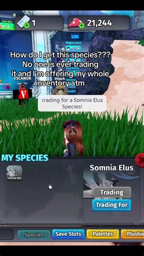 Trading Secrets for Creatures of Sonaria