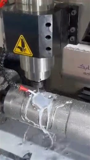 4 axis vmc machine working #vmc #machine#cncsoftware #automation #engineering#powermill2020 #shorts