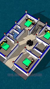 #4bhkhpuseplan #homedesign #drawing #reels #trendingreels #buildingmap | Civil Engineer Muntazir