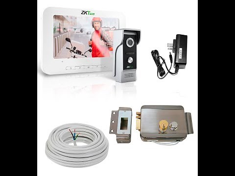 🛠✅INSTALL A VIDEO DOOR ENTRY SYSTEM + ELECTRIC LOCK IN 15 MINUTES!✅🛠