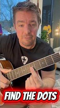 Use The Dots for Faster Chord Changes (Easy Guitar Lesson)