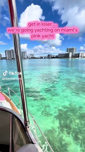 💅 Get in loser… we’re going yachting 💖 This is your sign to experience Miami on a pink yacht with full Mean Girls energy, luxury vibes, and nonstop photo moments. If you’re looking for the ultimate pink yacht in Miami, this is it. From pink decor and themed setups to cruising past the Miami skyline, this is one of the most iconic things to do in Miami. Perfect for birthday yacht rentals, girls trips, bachelorette parties, or just living your main character moment 🌴✨ Our Miami pink yacht exper