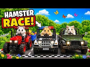 Mega Hamster Race - The Great Hamster Maze Escape 🐹