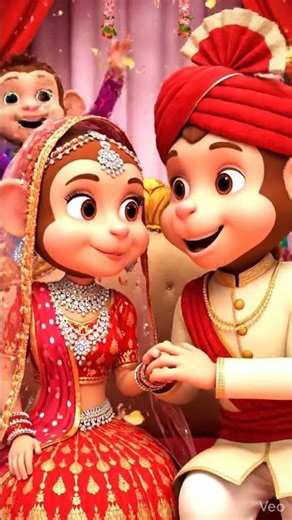 Monkey Bride Ready for Wedding 💃🐒 | Funny Punjabi Tappa