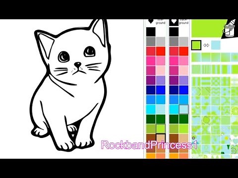 Cat Coloring Pages For Kids