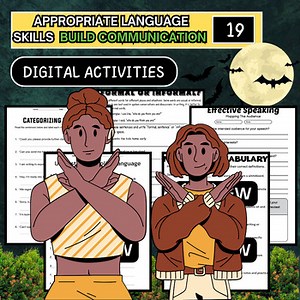 Appropriate Language Skills Worksheet – Build Communication Confidence