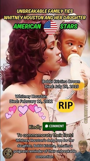 Whitney Houston and Her Daughter: A Timeless Bond in Hollywood and American Music History