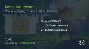 A Secret Legend achievement in TUNIC