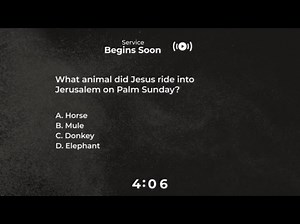 Crowned Trivia Countdown | Shift Worship
