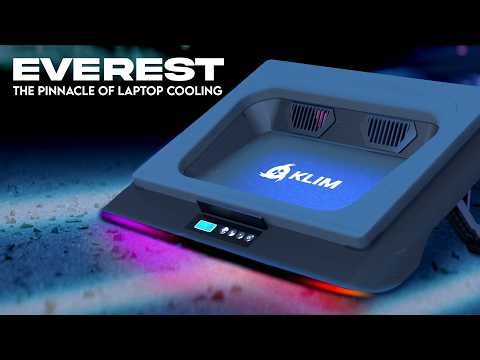 KLIM Everest Laptop Cooling Pad – Powerful Cooling Stand for Gaming & High-Performance Laptops