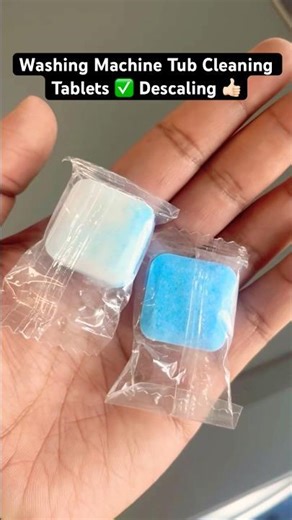 How to Clean Washing Machine Tub? ✅ Descaling Tablets Review & Demo