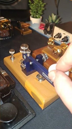 ASMR Morse Straight Key Comparison. Which do you like the most? #asmrsounds #hamradio #morsecode