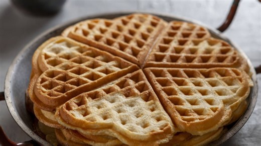 Zabpelyhes, fahéjas kevert gofri: édes napindítónak is tökéletes