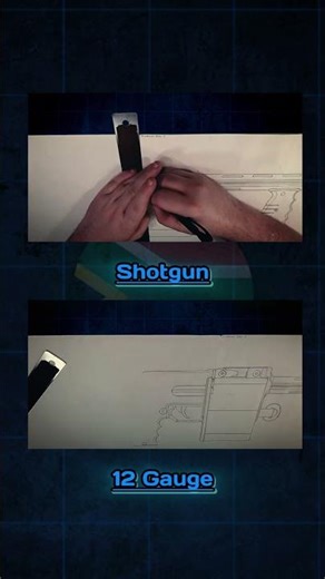 “The street sweeper — Revolving drum shotgun.” #shorts