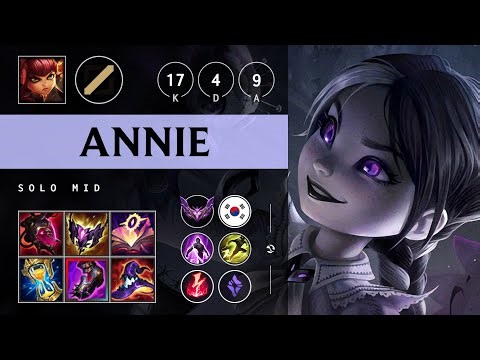 Annie Mid vs Akshan - KR Master Patch 25.20