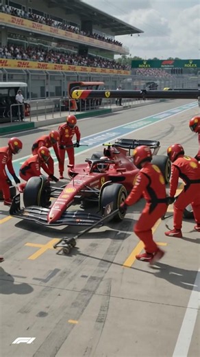 F 1 Car Change Tiers In Race #car #repaircar #viral