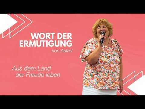 Living from the land of joy | Astrid