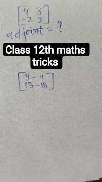 Class 12th maths,12th matrix,#maths ,#maths tricks ,#mathematics ,#class