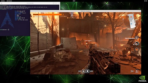 NVIDIA shows 'Wolfenstein: Youngblood' with RTX ray-tracing on ARM