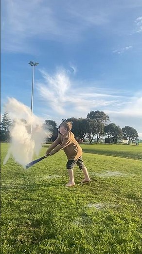 Flour Explosion | Satisfying Slow Motion Flour Burst